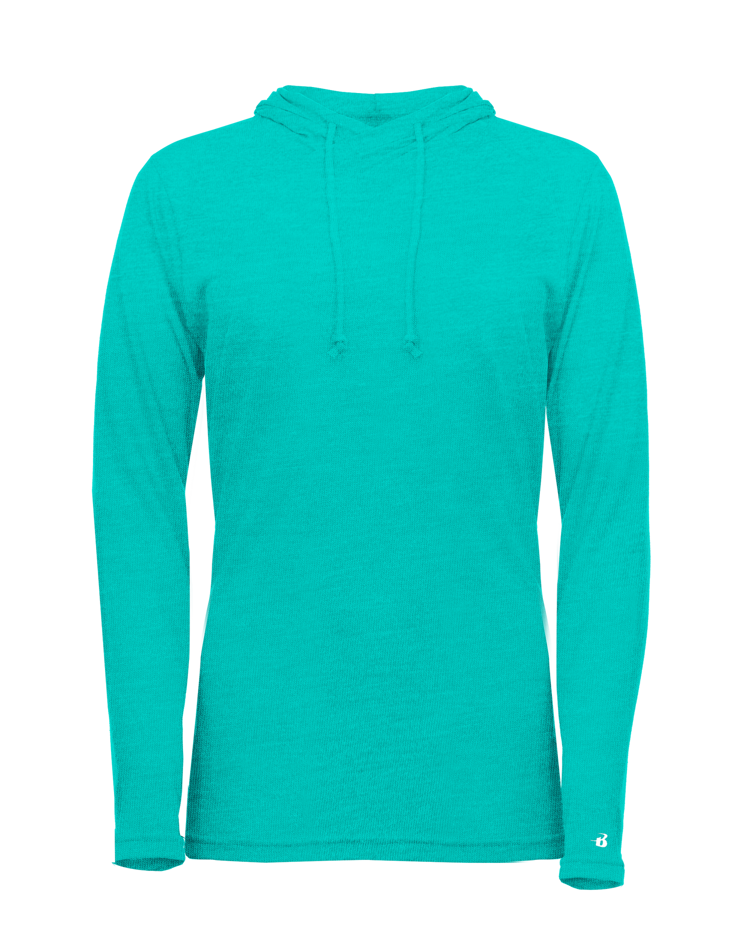 Badger Women's Tri-Blend Surplice Hooded Tee Badger