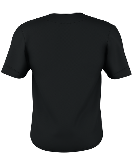 Alleson Adult Two Button Mesh Baseball Jersey With Piping Baseball Jerseys Adult