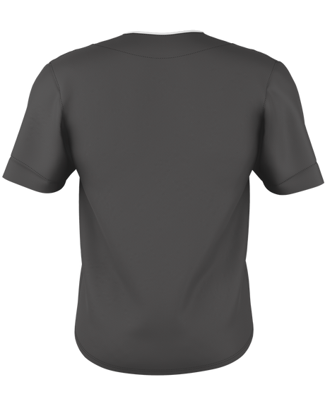 Alleson Adult Two Button Mesh Baseball Jersey With Piping Baseball Jerseys Adult