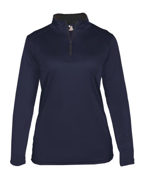 Badger 4103 Women's B-Core 1/4 Zip Womens Apparel Sweatshirts & Fleece