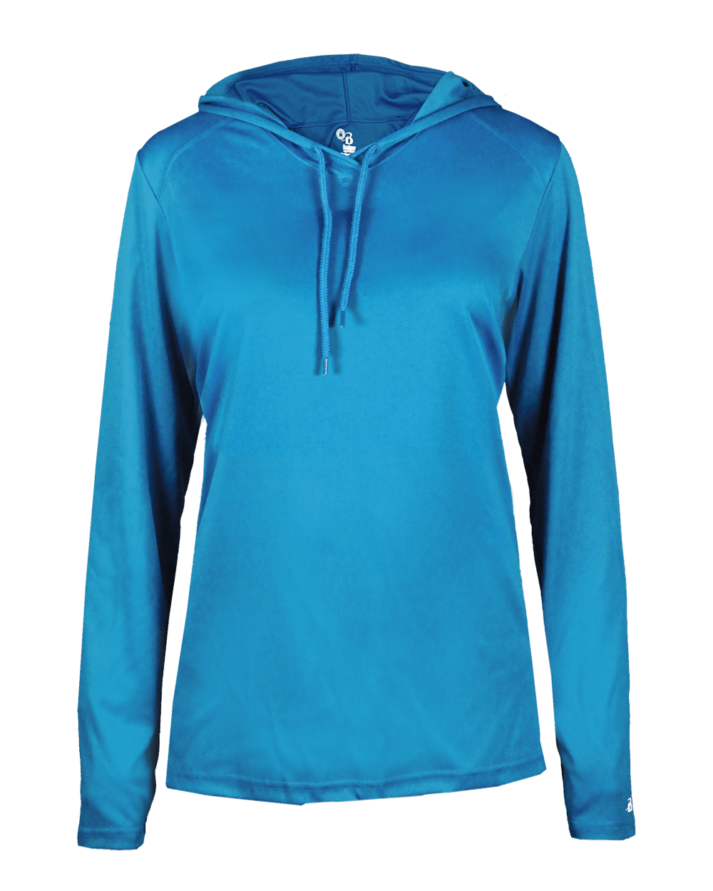 Badger 4165 Women's B-Core Long-Sleeve Hooded Tee Womens Apparel Shirts & Tops