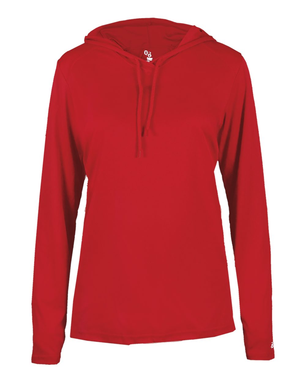 Badger 4165 Women's B-Core Long-Sleeve Hooded Tee Womens Apparel Shirts & Tops