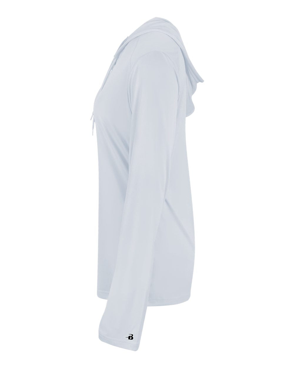 Badger 4165 Women's B-Core Long-Sleeve Hooded Tee Womens Apparel Shirts & Tops