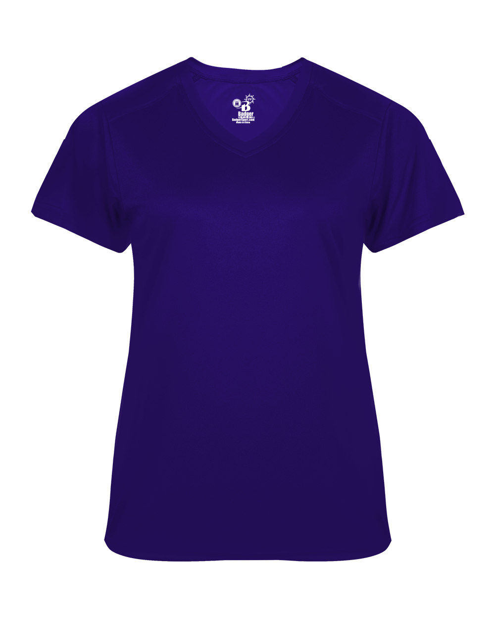 Badger Women's Ultimate Softlock V Neck Tee Womens Apparel Shirts & Tops