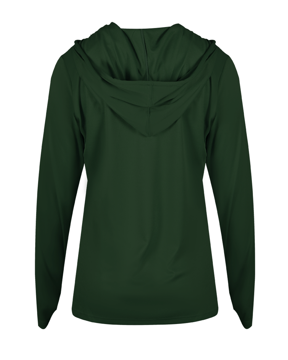 Badger 4165 Women's B-Core Long-Sleeve Hooded Tee Womens Apparel Shirts & Tops