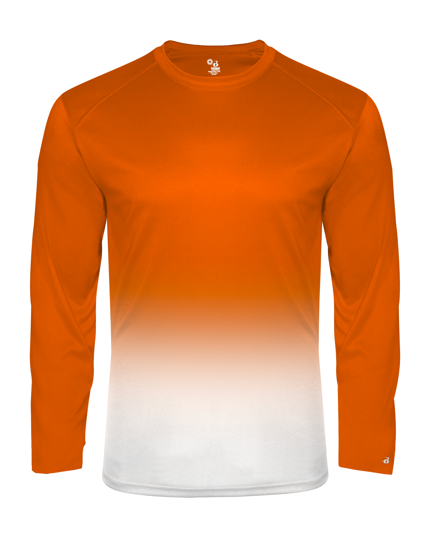 Badger Men's Ombre Long Sleeve T-Shirt Badger