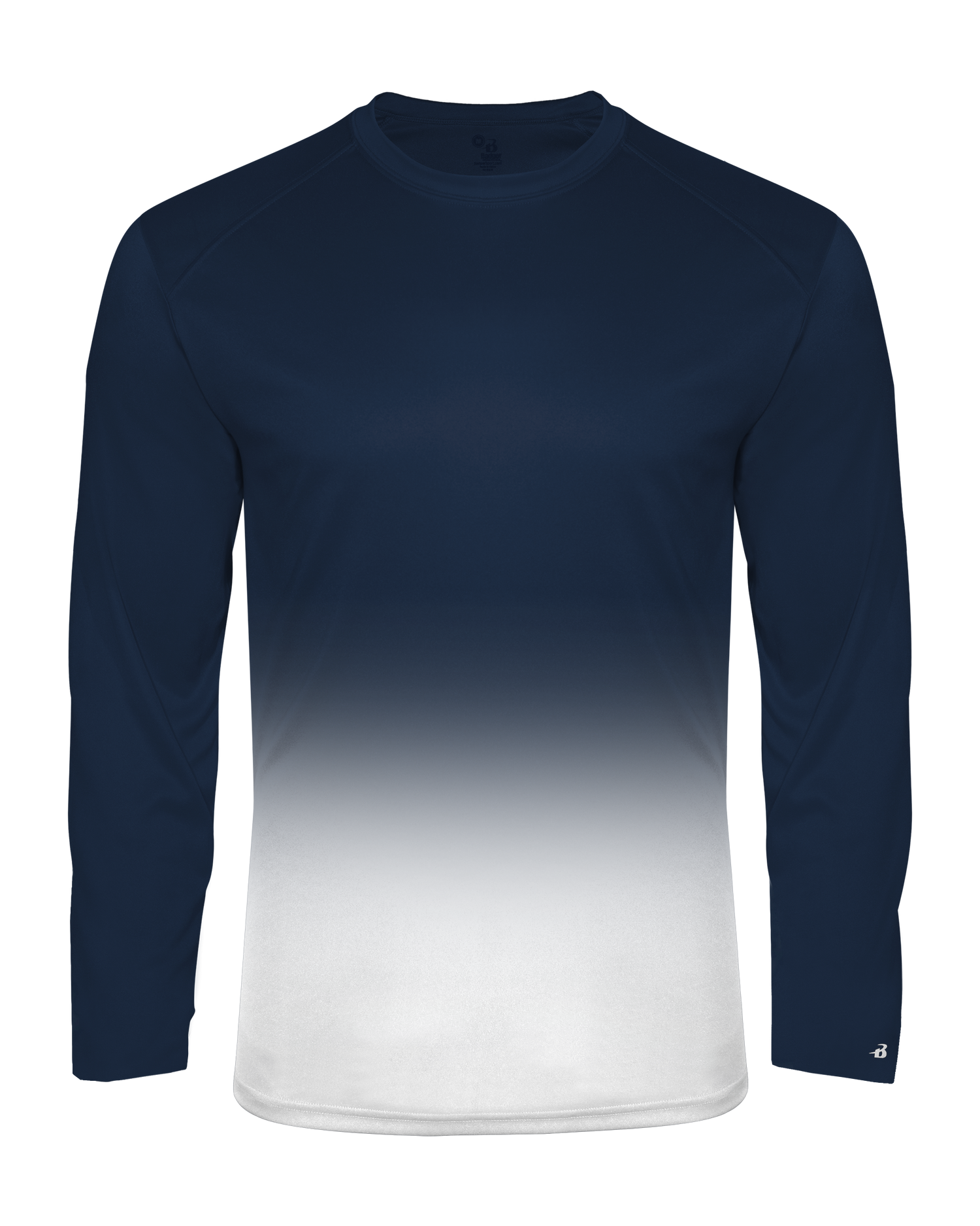 Badger Men's Ombre Long Sleeve T-Shirt Badger