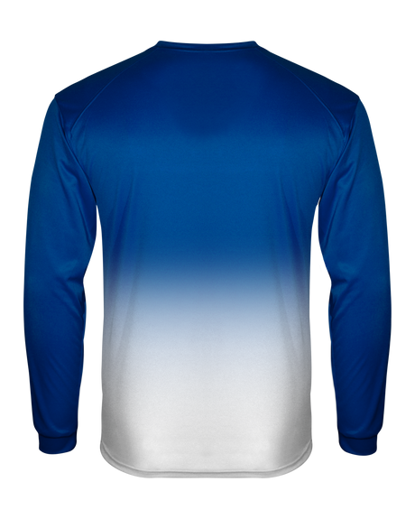 Badger Men's 4204 Ombre Long Sleeve T-Shirt Mens Apparel Shirts & Tops