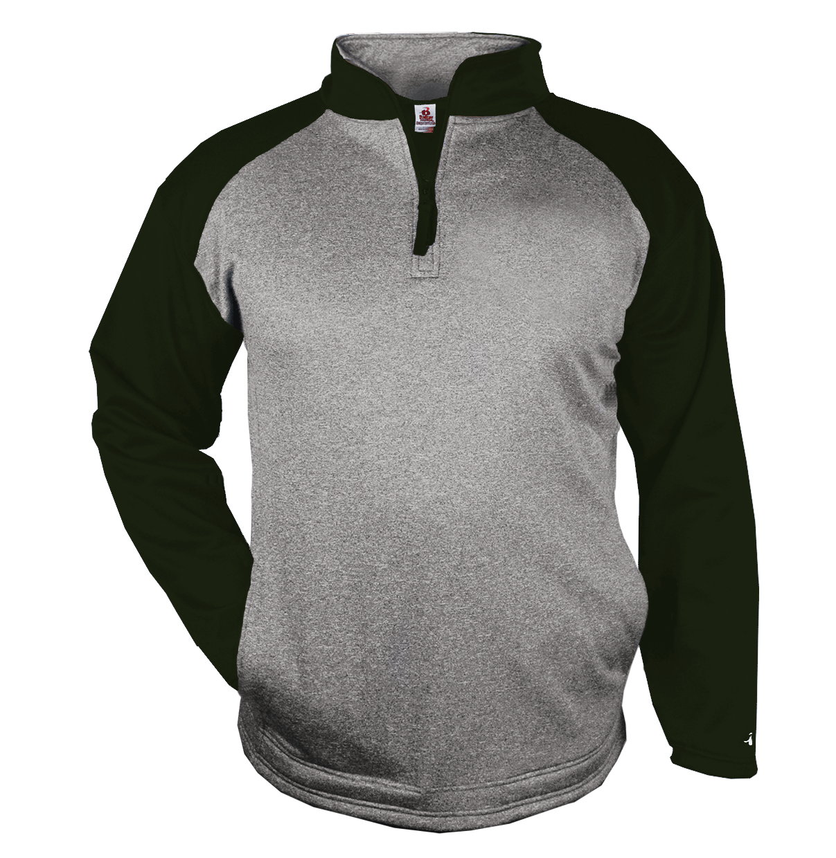 Badger Men's 1/4 Zip Sport Heather Fleece Mens Apparel Sweatshirts & Fleece