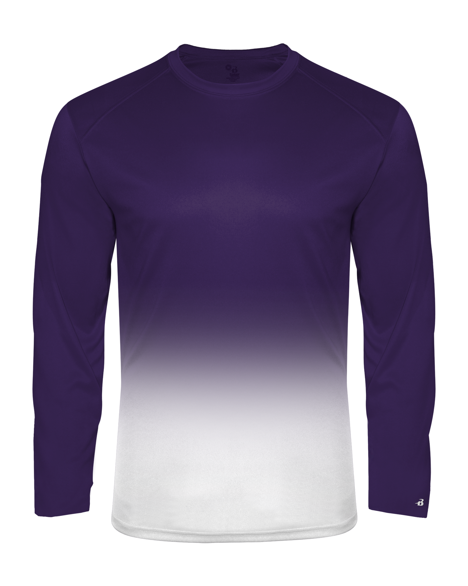 Badger Men's Ombre Long Sleeve T-Shirt Badger