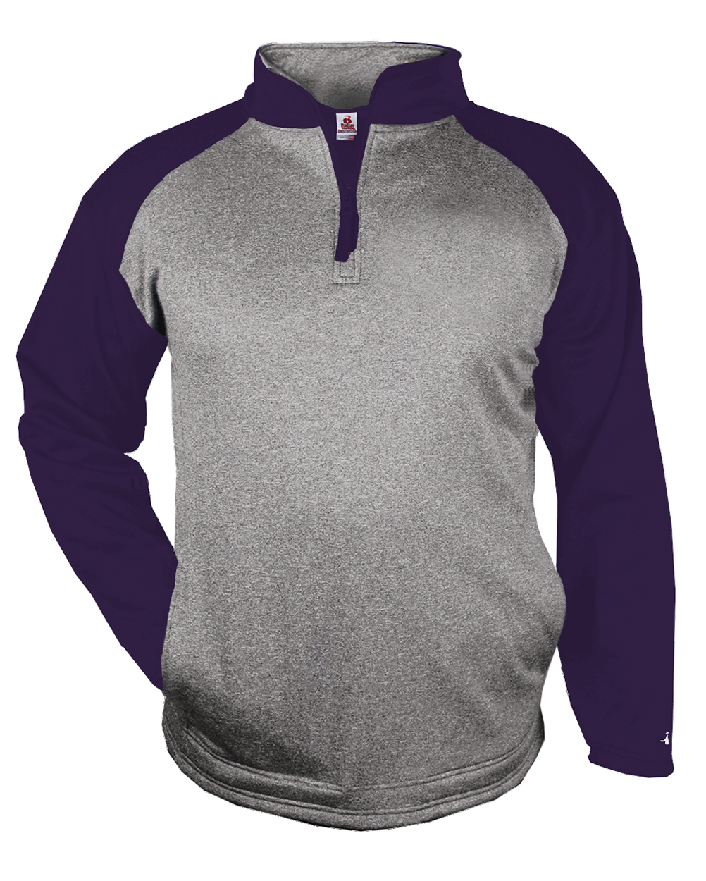 Badger Men's 1/4 Zip Sport Heather Fleece Mens Apparel Sweatshirts & Fleece