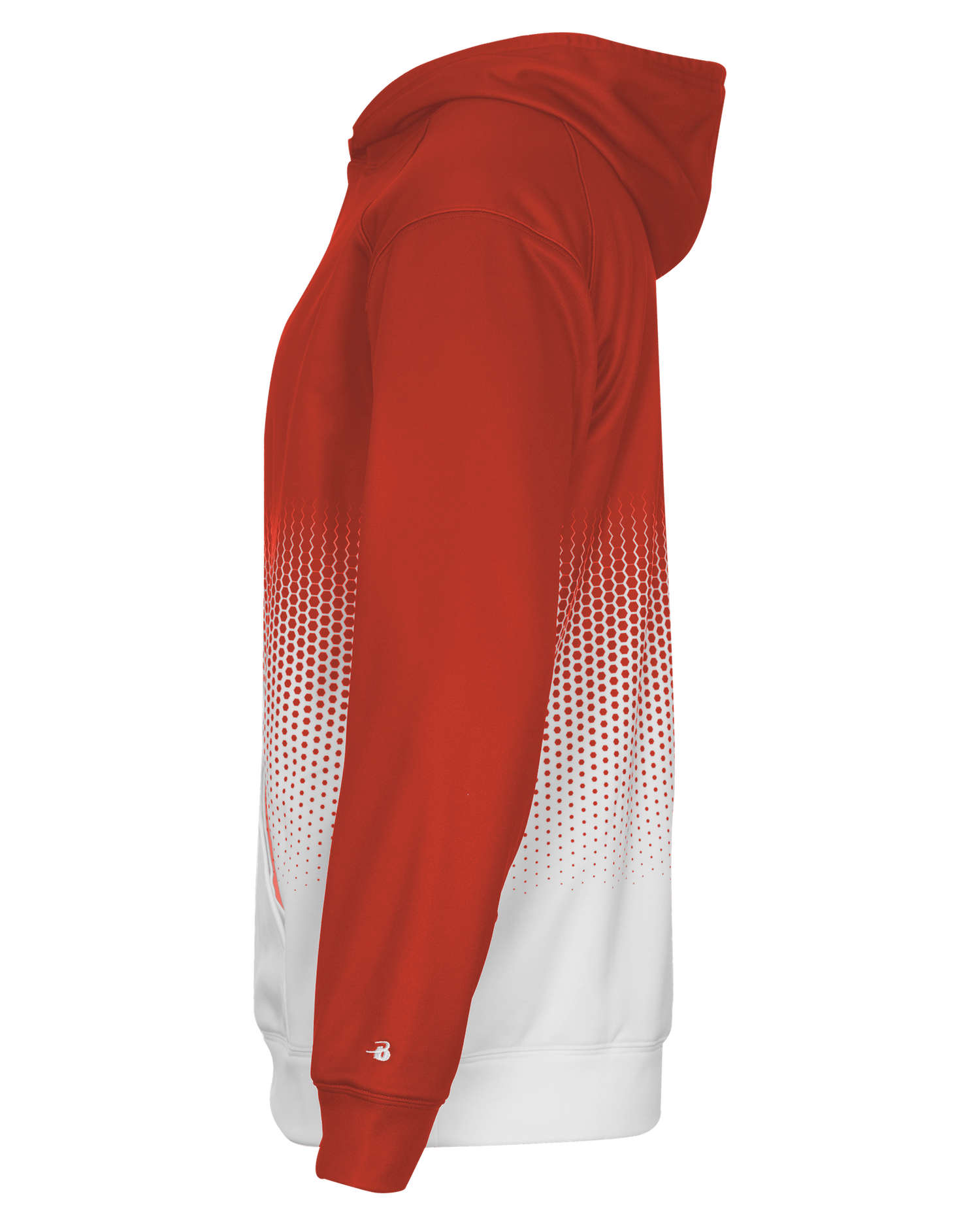 Badger 1404 Men's Hex 2.0 Hooded Sweatshirt Mens Apparel Sweatshirts & Fleece