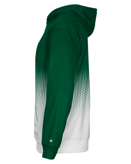 Badger 1404 Men's Hex 2.0 Hooded Sweatshirt Mens Apparel Sweatshirts & Fleece