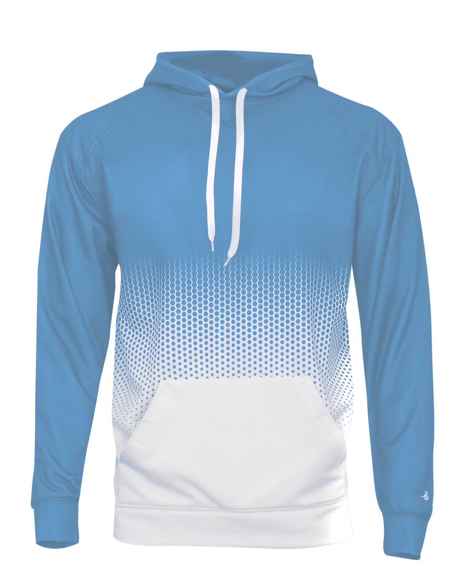 Badger 1404 Men's Hex 2.0 Hooded Sweatshirt Mens Apparel Sweatshirts & Fleece