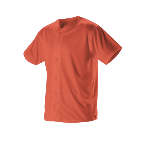 Alleson Adult Full Button Lightweight Baseball Jersey Alleson