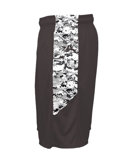 Badger Men's Digital Panel Shorts Mens Apparel Shorts