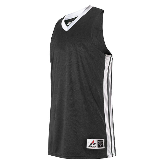 Alleson Men's Single Ply Basketball Jersey Basketball Jerseys Adult