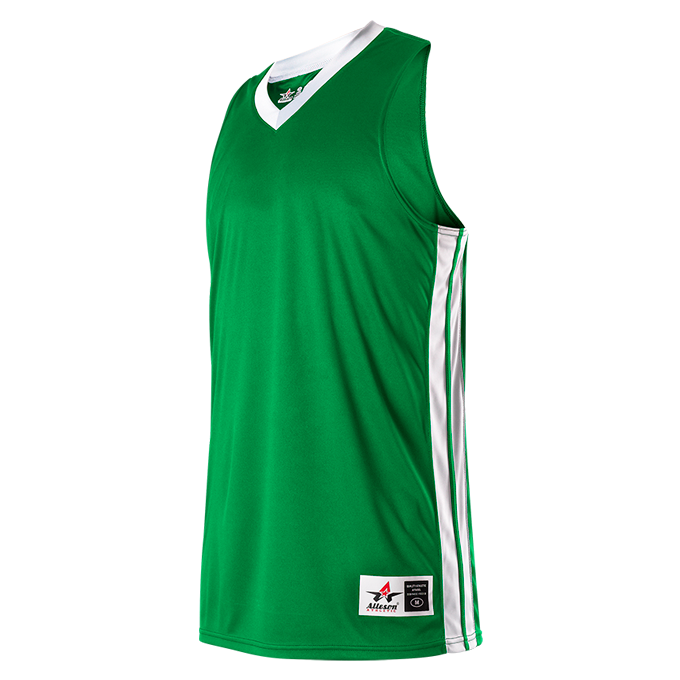 Alleson Women's Single Ply Basketball Jersey Basketball Jerseys Adult