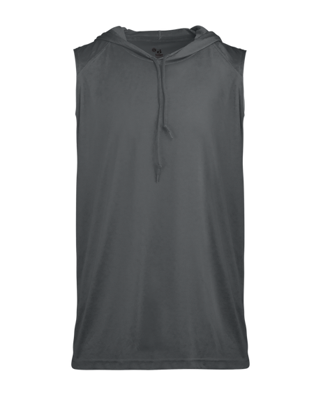 Badger 4108 Men's B-Core Sleeveless Hooded Tee Mens Apparel Shirts & Tops