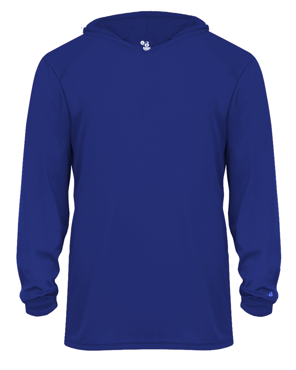 Badger 2105 Youth B-Core Long-Sleeve Hooded Tee Youth Apparel Shirts & Tops