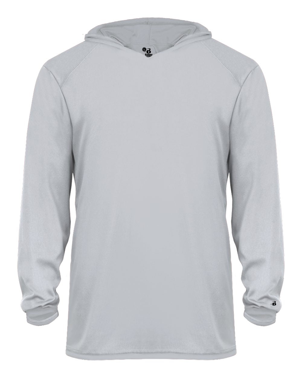 Badger 2105 Youth B-Core Long-Sleeve Hooded Tee Youth Apparel Shirts & Tops