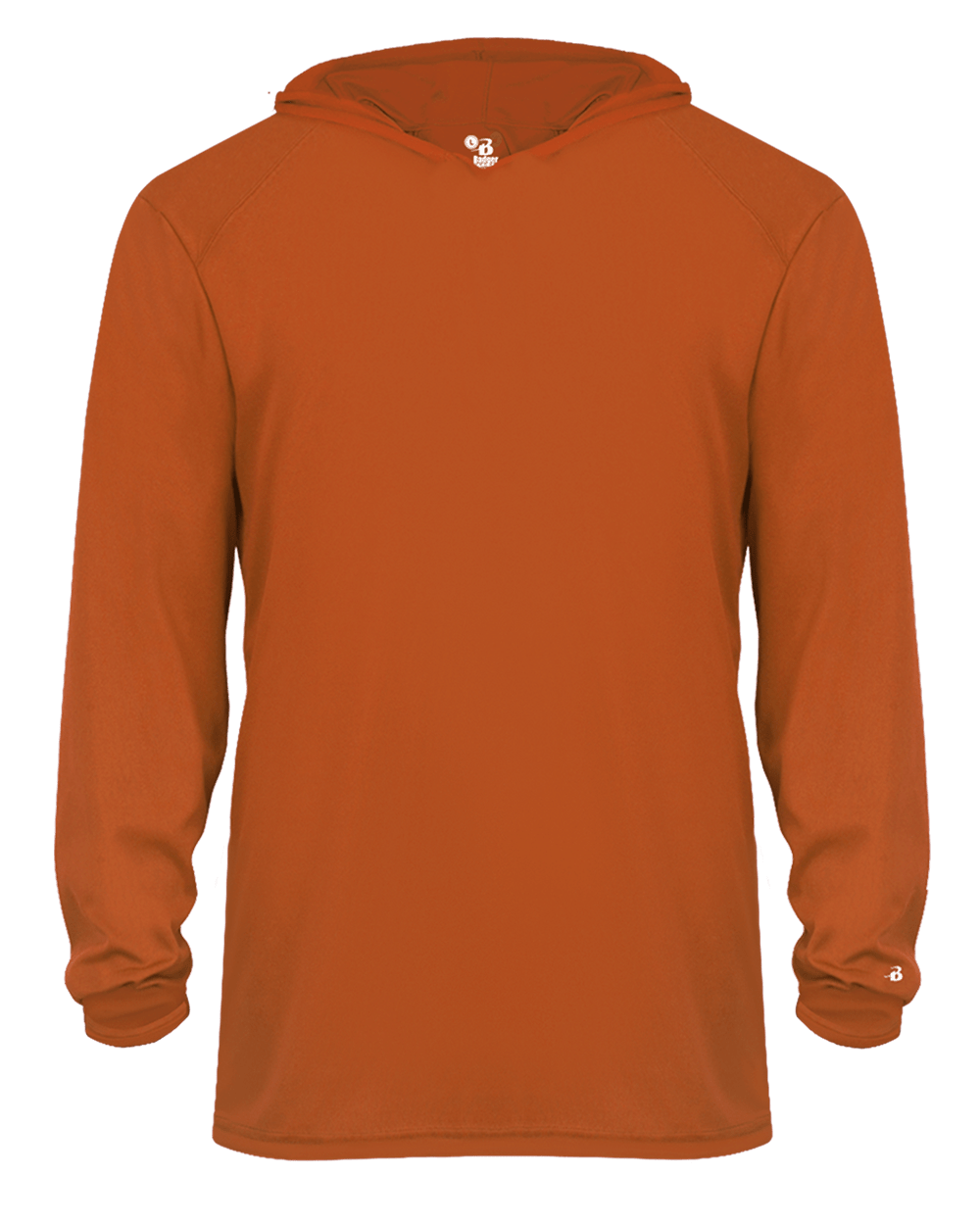 Badger 2105 Youth B-Core Long-Sleeve Hooded Tee Youth Apparel Shirts & Tops