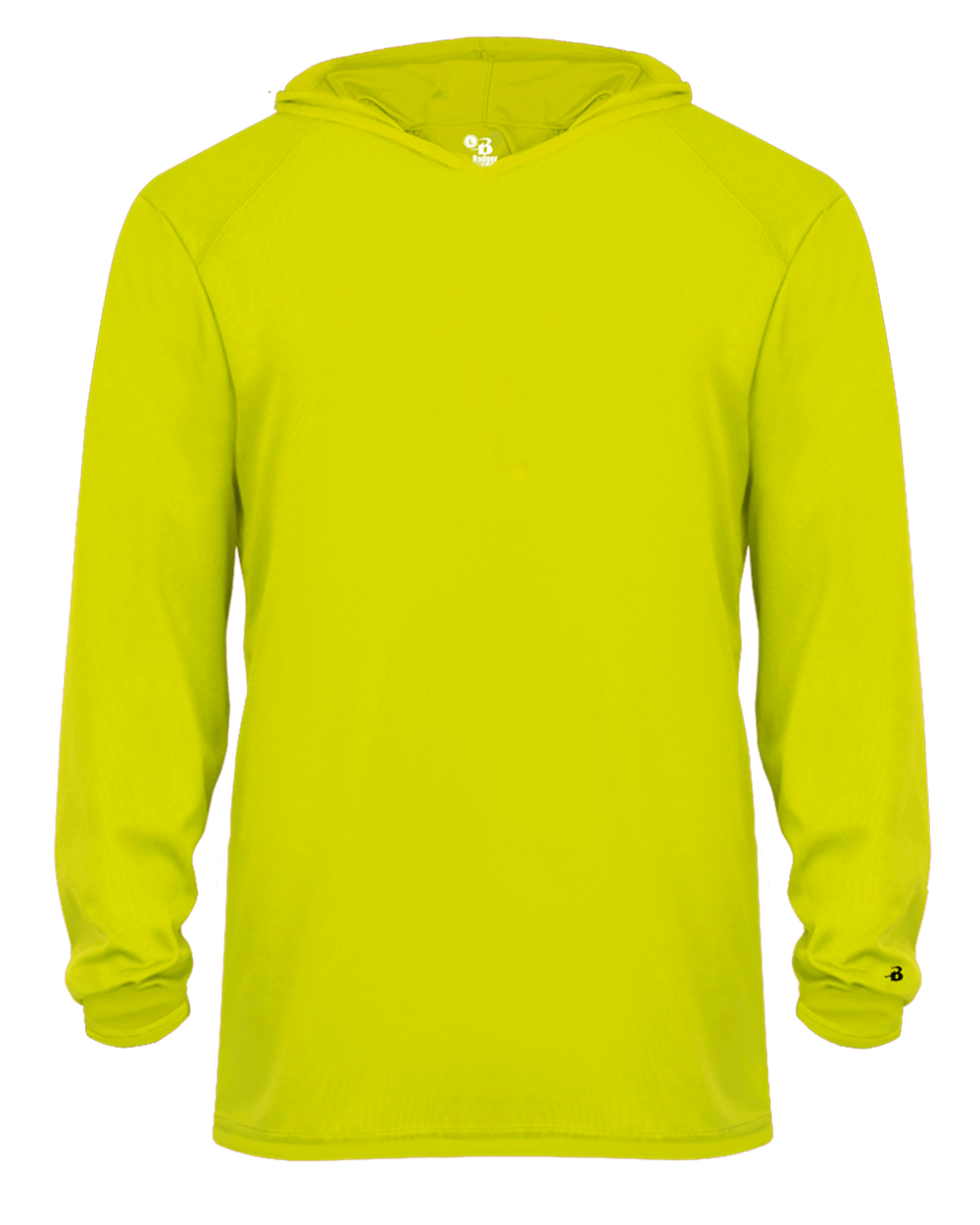 Badger 2105 Youth B-Core Long-Sleeve Hooded Tee Youth Apparel Shirts & Tops