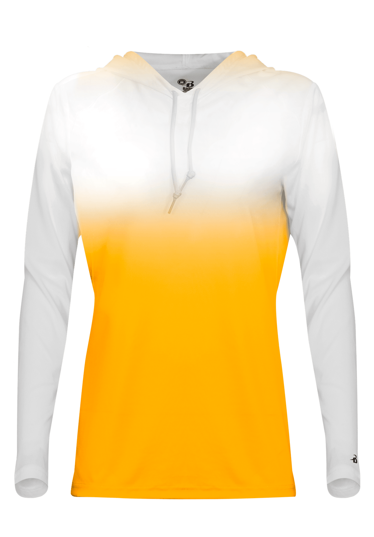 Badger Women's 4208 Ombre Hooded Tee Womens Apparel Shirts & Tops