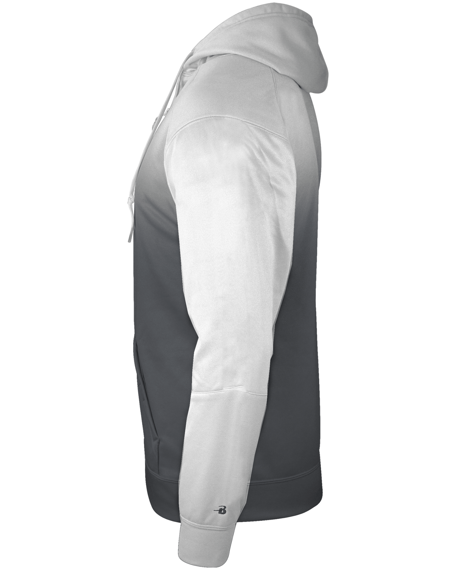 Badger Men's 1403 Ombre Hooded Sweatshirt Mens Apparel Sweatshirts & Fleece