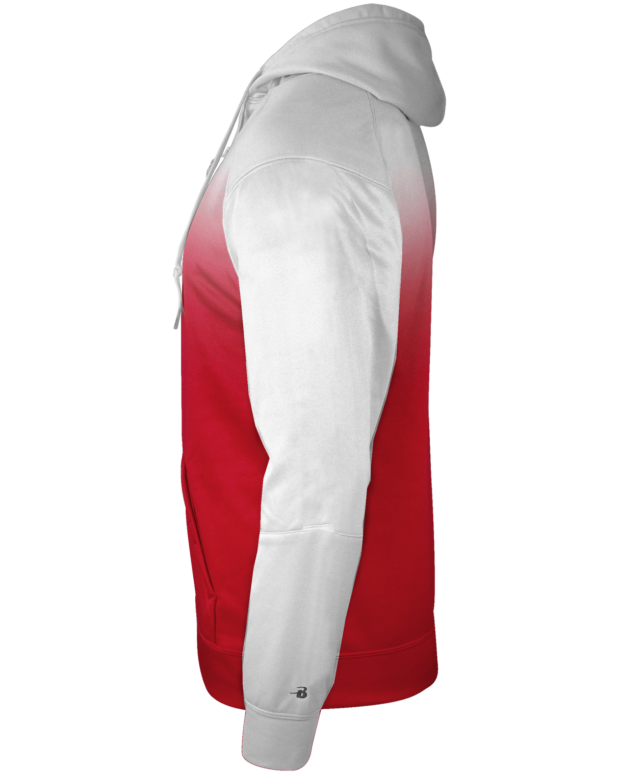 Badger Men's 1403 Ombre Hooded Sweatshirt Mens Apparel Sweatshirts & Fleece