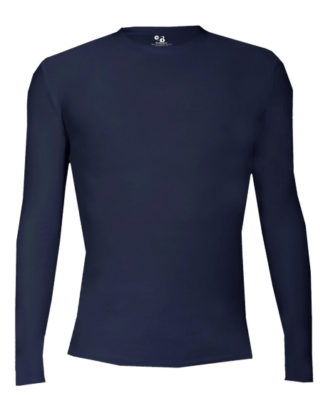 Badger Men's 4605 Pro-Compression Long-Sleeve Crew Shirt Mens Apparel Shirts & Tops