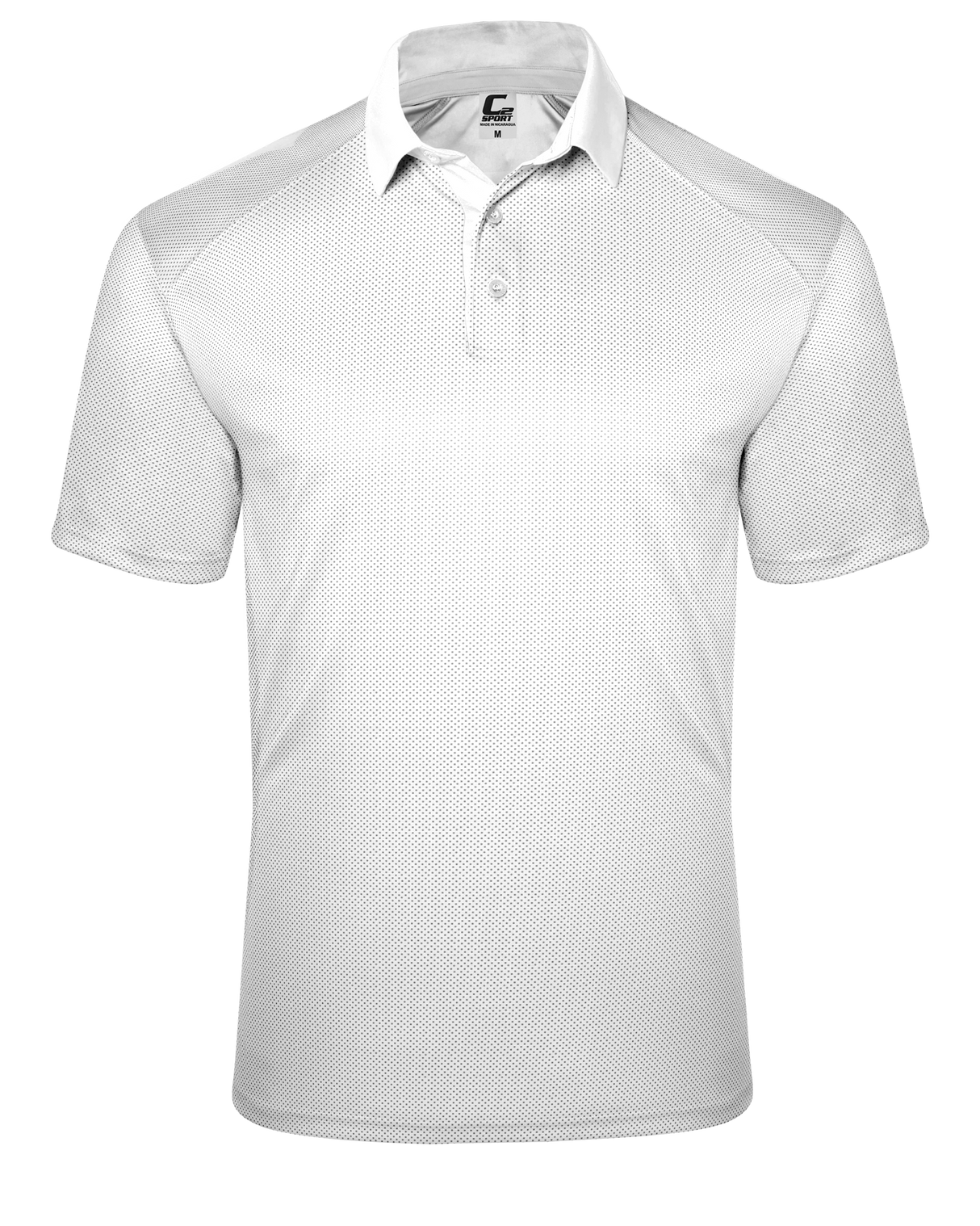 C2 Men's Mock Mesh Polo Mens Apparel Shirts & Tops