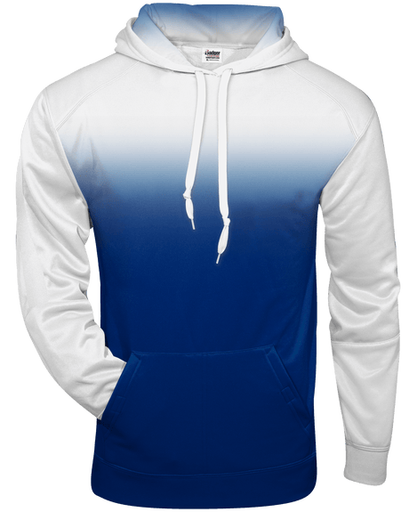 Badger Men's 1403 Ombre Hooded Sweatshirt Mens Apparel Sweatshirts & Fleece