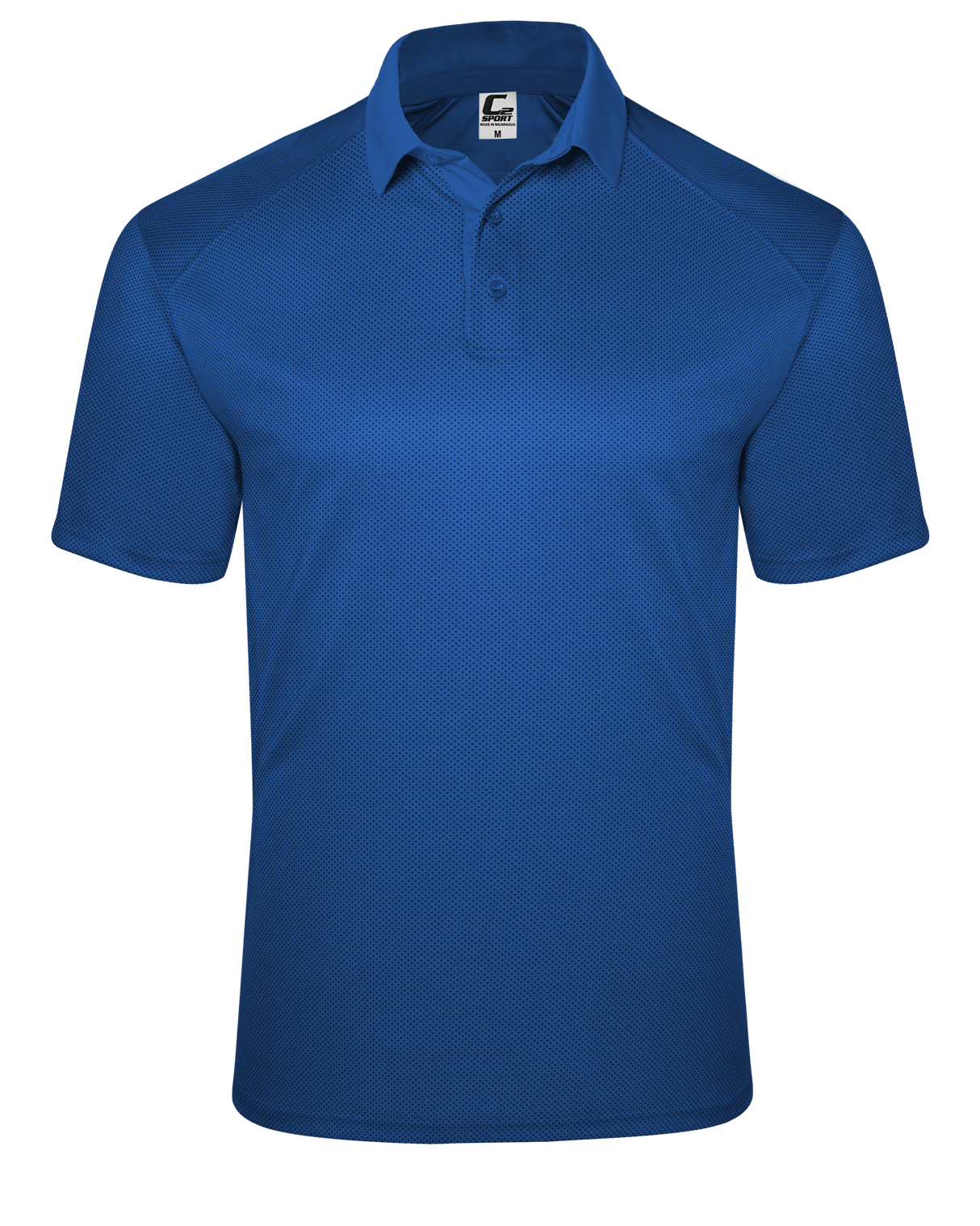 C2 Men's Mock Mesh Polo Mens Apparel Shirts & Tops