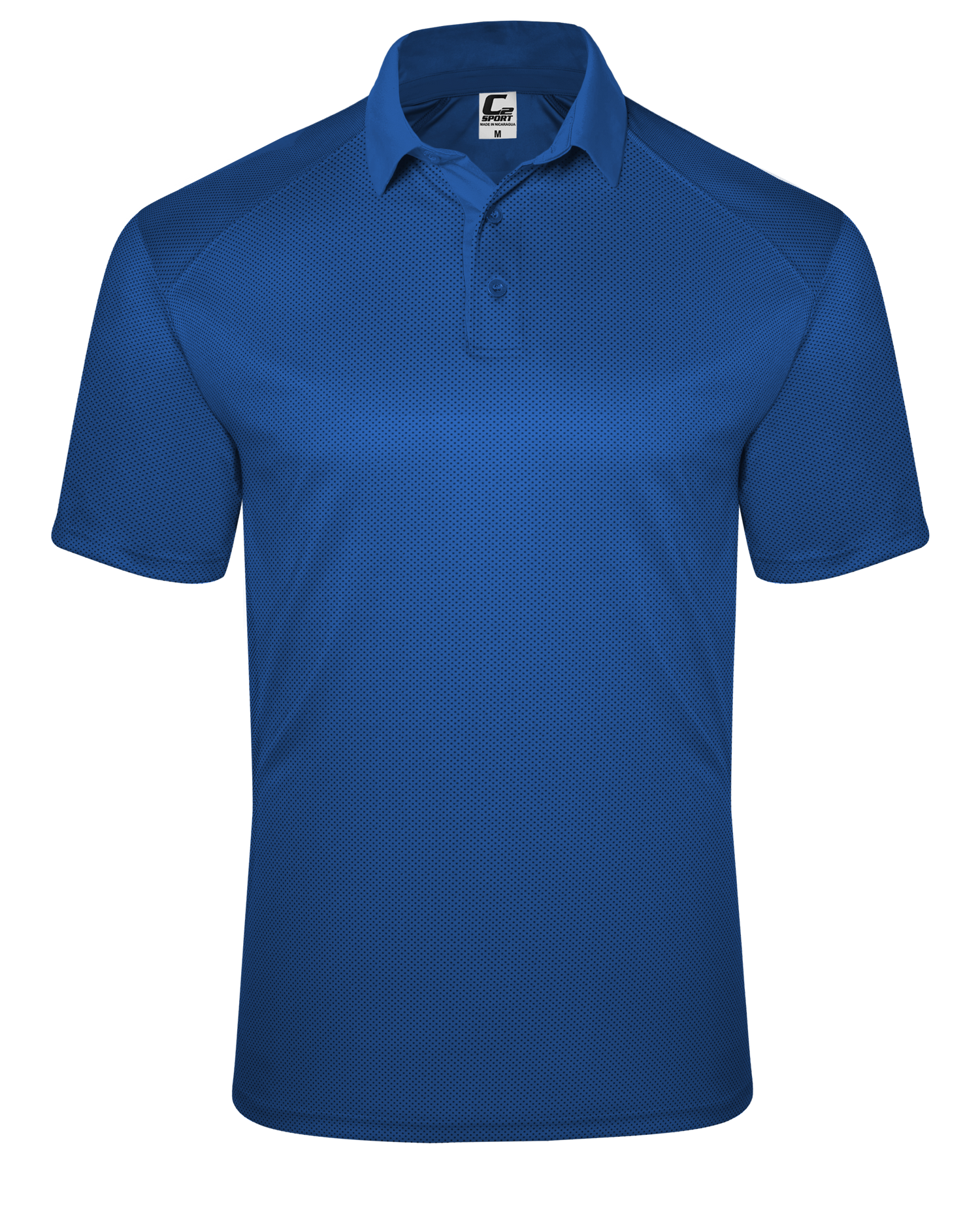 C2 Men's Mock Mesh Polo Mens Apparel Shirts & Tops