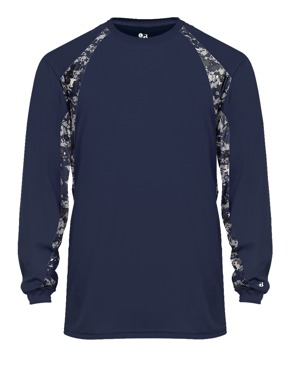 Badger Men's Digital Hook Long-Sleeve Tee Mens Apparel Shirts & Tops