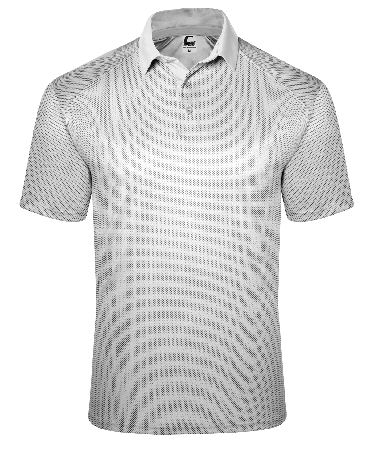 C2 Men's Mock Mesh Polo Mens Apparel Shirts & Tops