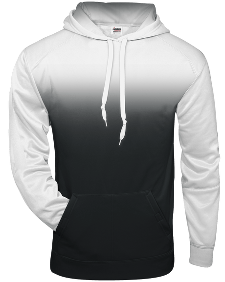 Badger Men's 1403 Ombre Hooded Sweatshirt Mens Apparel Sweatshirts & Fleece
