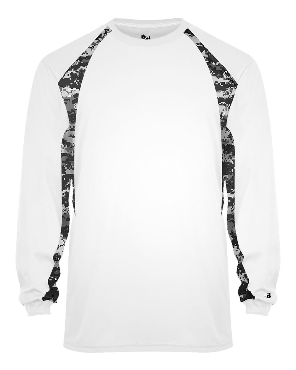 Badger Men's Digital Hook Long-Sleeve Tee Mens Apparel Shirts & Tops