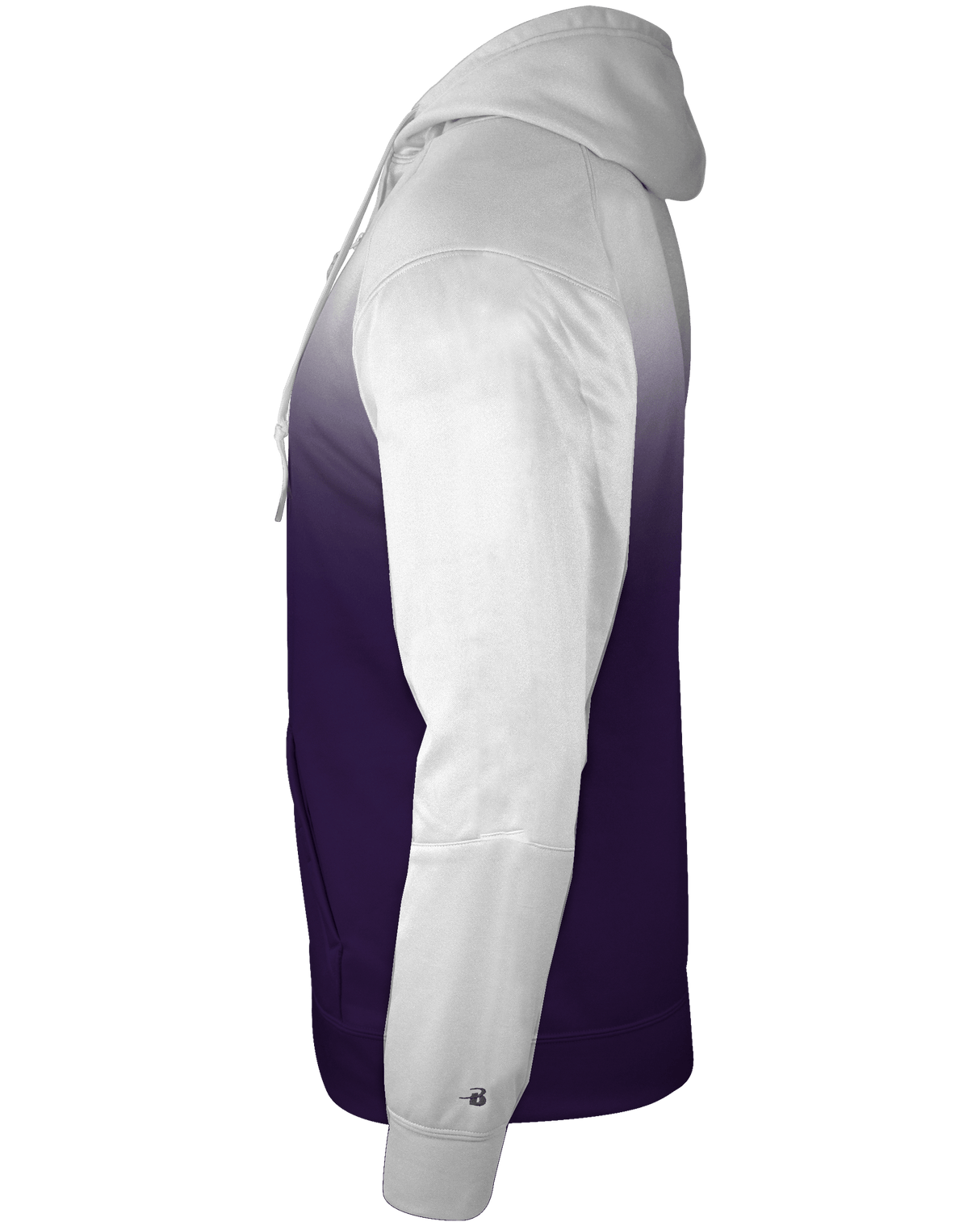 Badger Men's 1403 Ombre Hooded Sweatshirt Mens Apparel Sweatshirts & Fleece