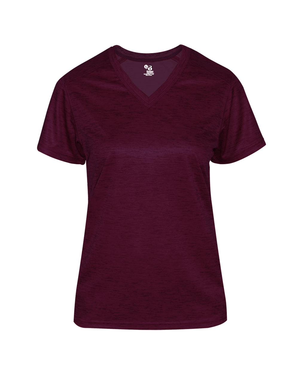 Badger Women's Tonal Blend V-Neck Tee Womens Apparel Shirts & Tops