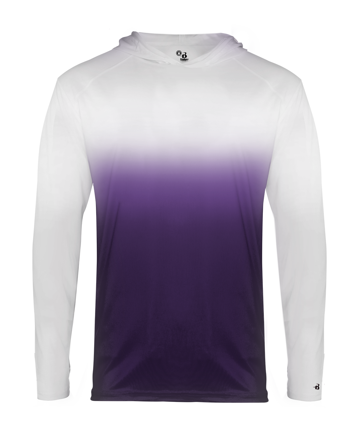 Badger Youth 2205 Ombre Hooded Tee Youth Apparel Shirts & Tops