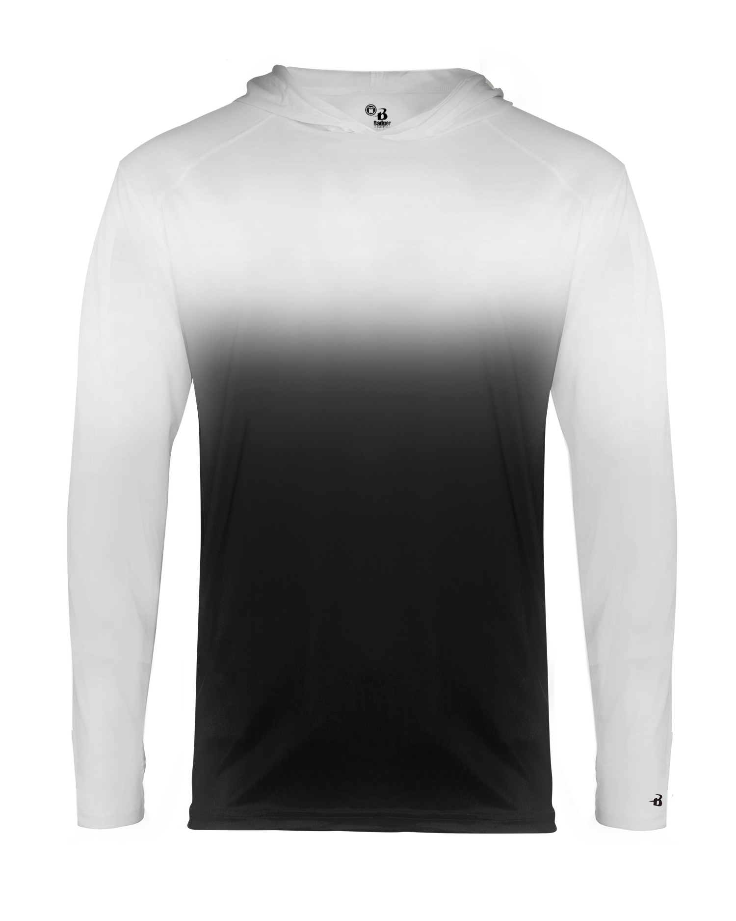 Badger Youth 2205 Ombre Hooded Tee Youth Apparel Shirts & Tops