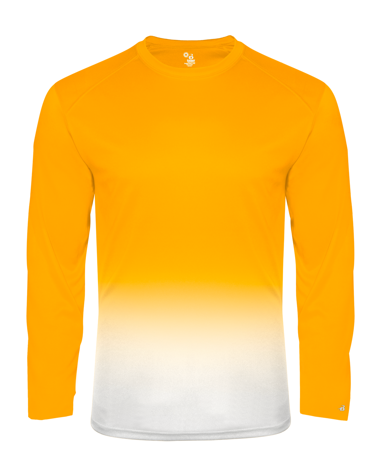 Badger 2204 Youth Ombre Long-Sleeve Tee Youth Apparel Shirts & Tops