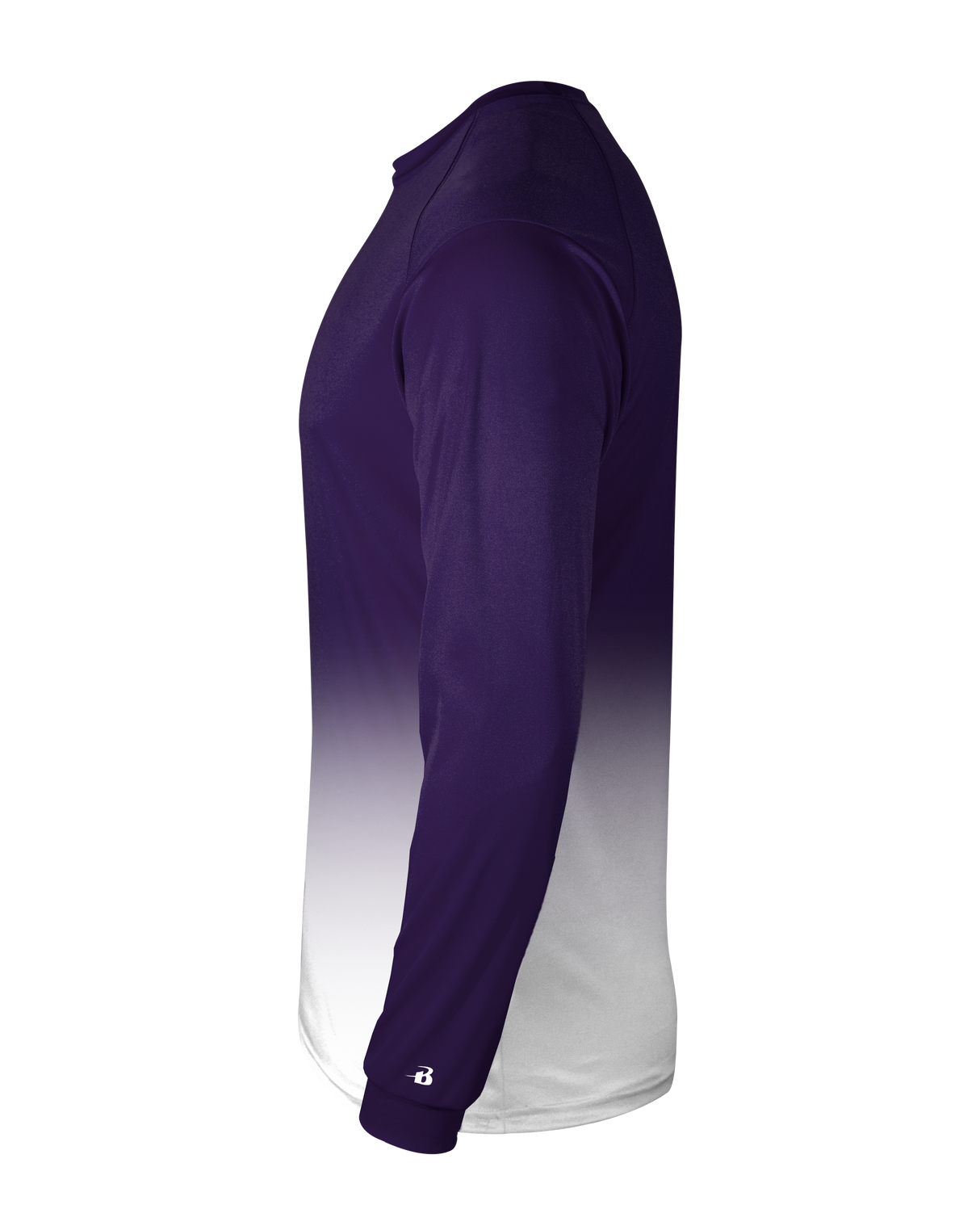 Badger 2204 Youth Ombre Long-Sleeve Tee Youth Apparel Shirts & Tops