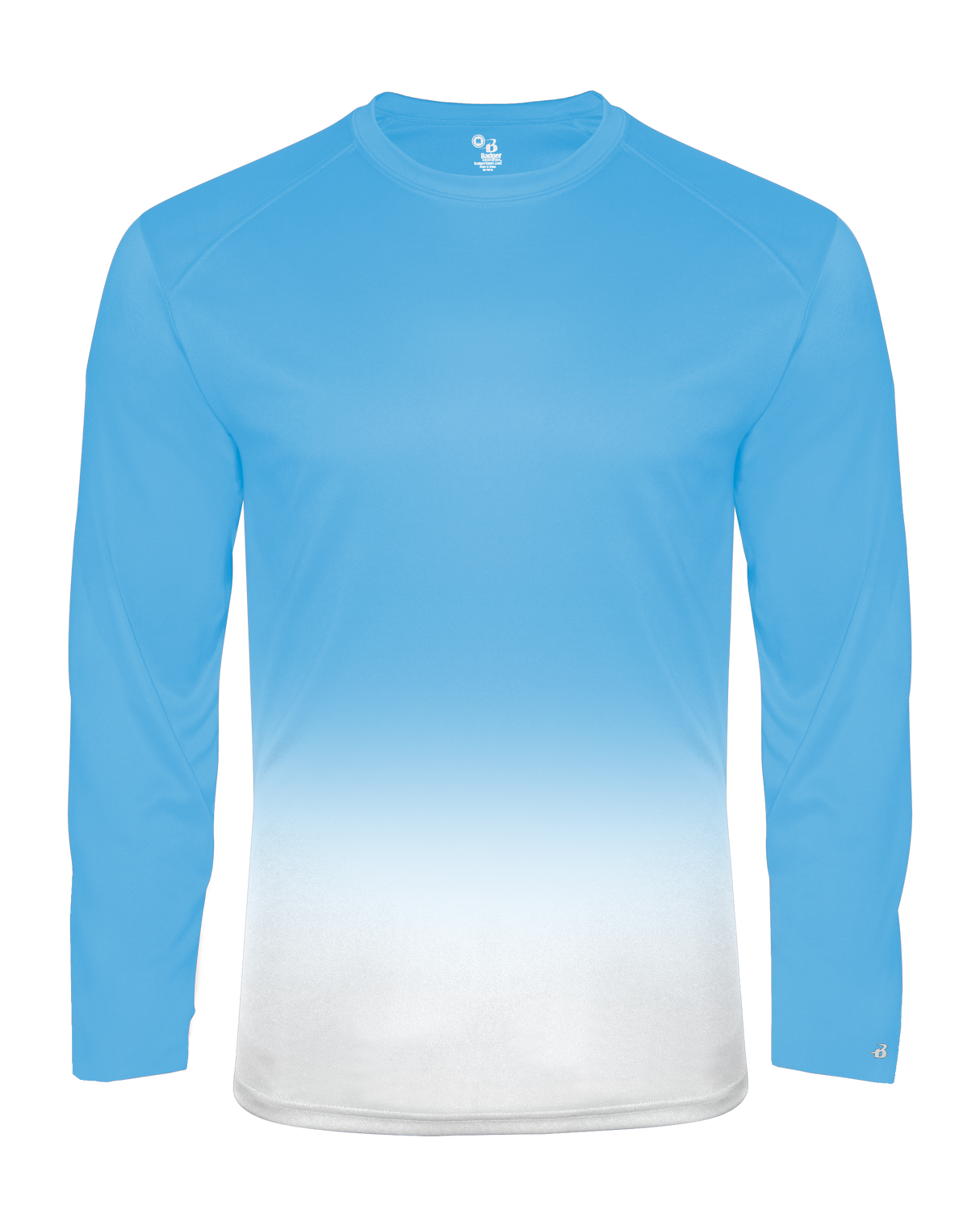 Badger 2204 Youth Ombre Long-Sleeve Tee Youth Apparel Shirts & Tops