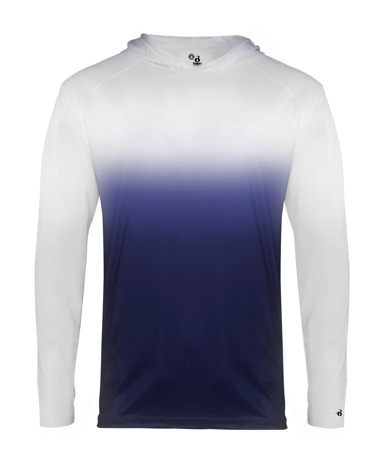 Badger Youth 2205 Ombre Hooded Tee Youth Apparel Shirts & Tops