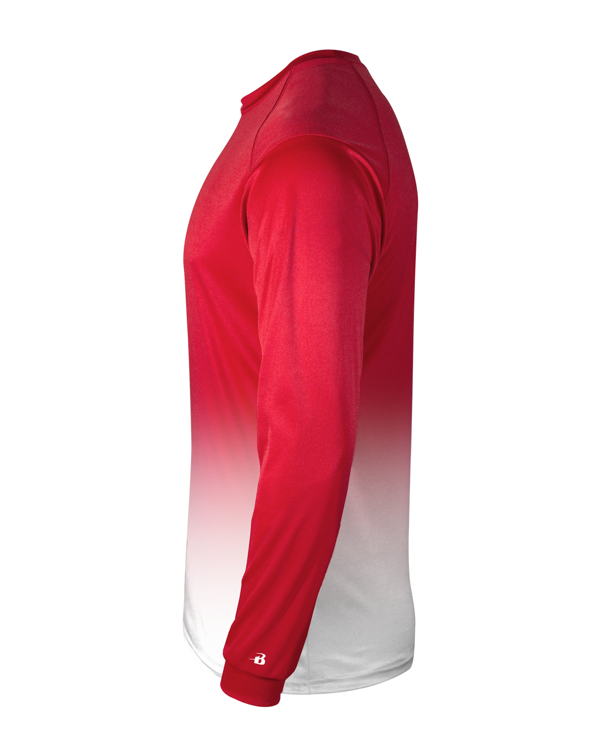 Badger 2204 Youth Ombre Long-Sleeve Tee Youth Apparel Shirts & Tops
