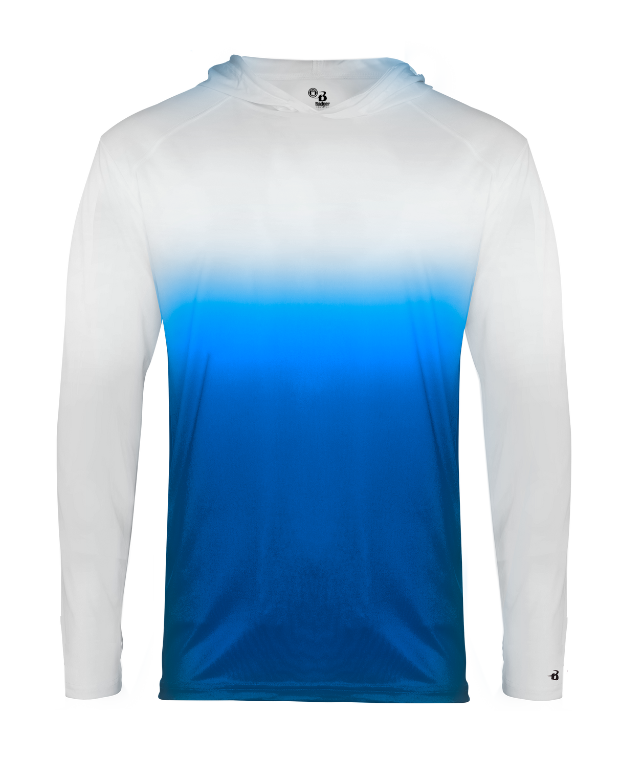 Badger Youth 2205 Ombre Hooded Tee Youth Apparel Shirts & Tops