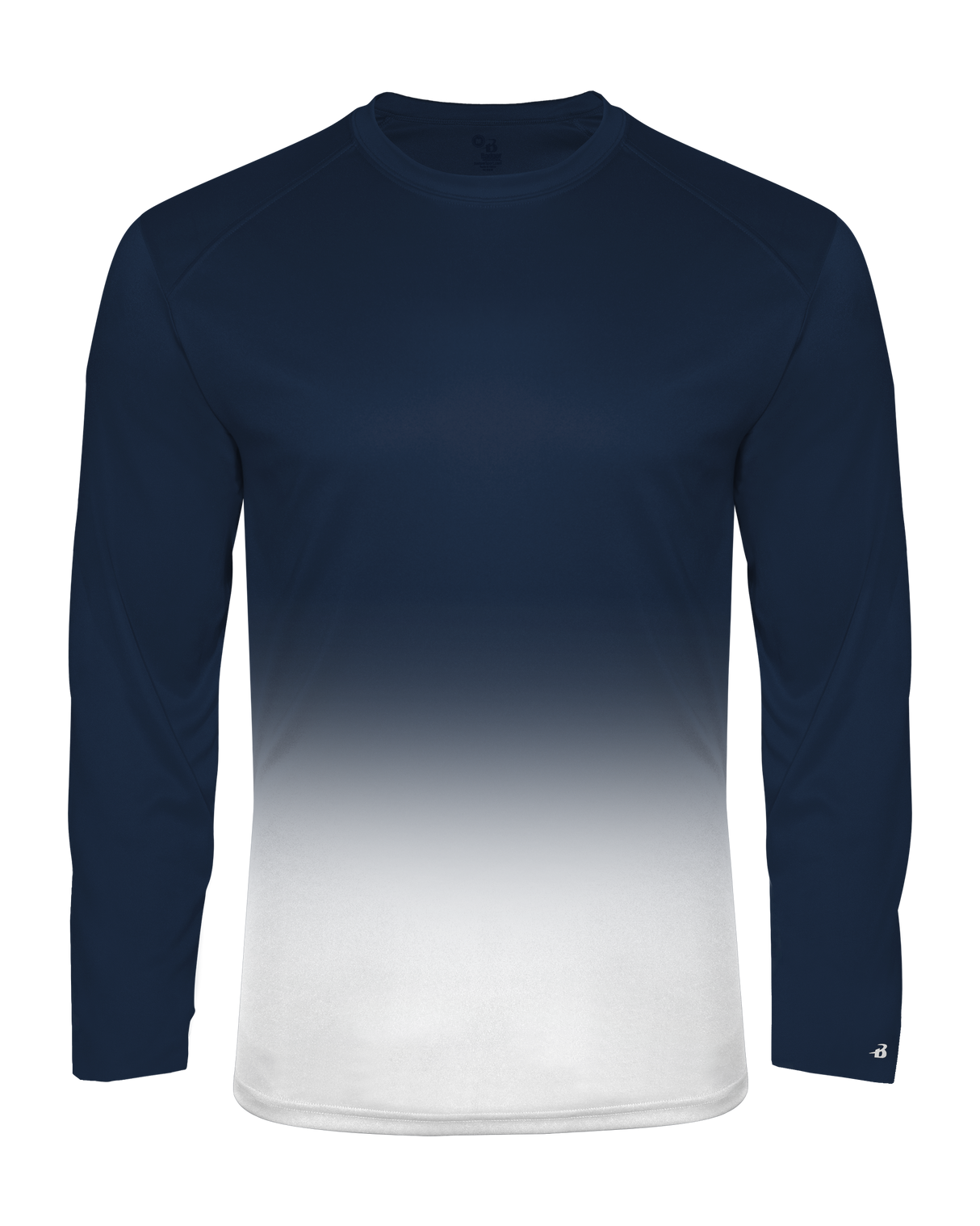 Badger 2204 Youth Ombre Long-Sleeve Tee Youth Apparel Shirts & Tops